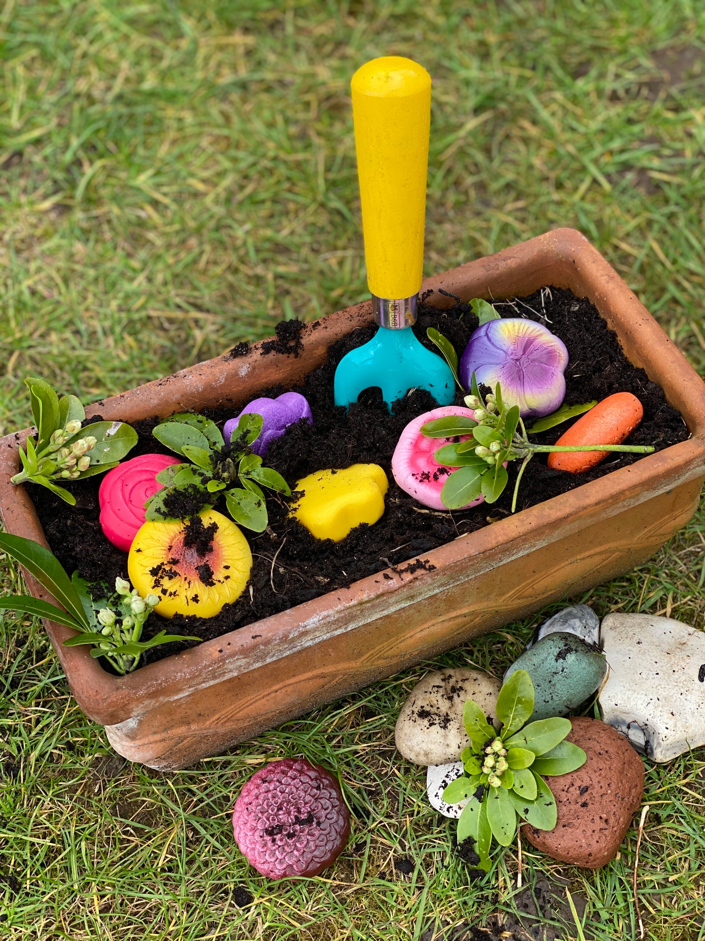 Sensorische Spielsteine | Blumen