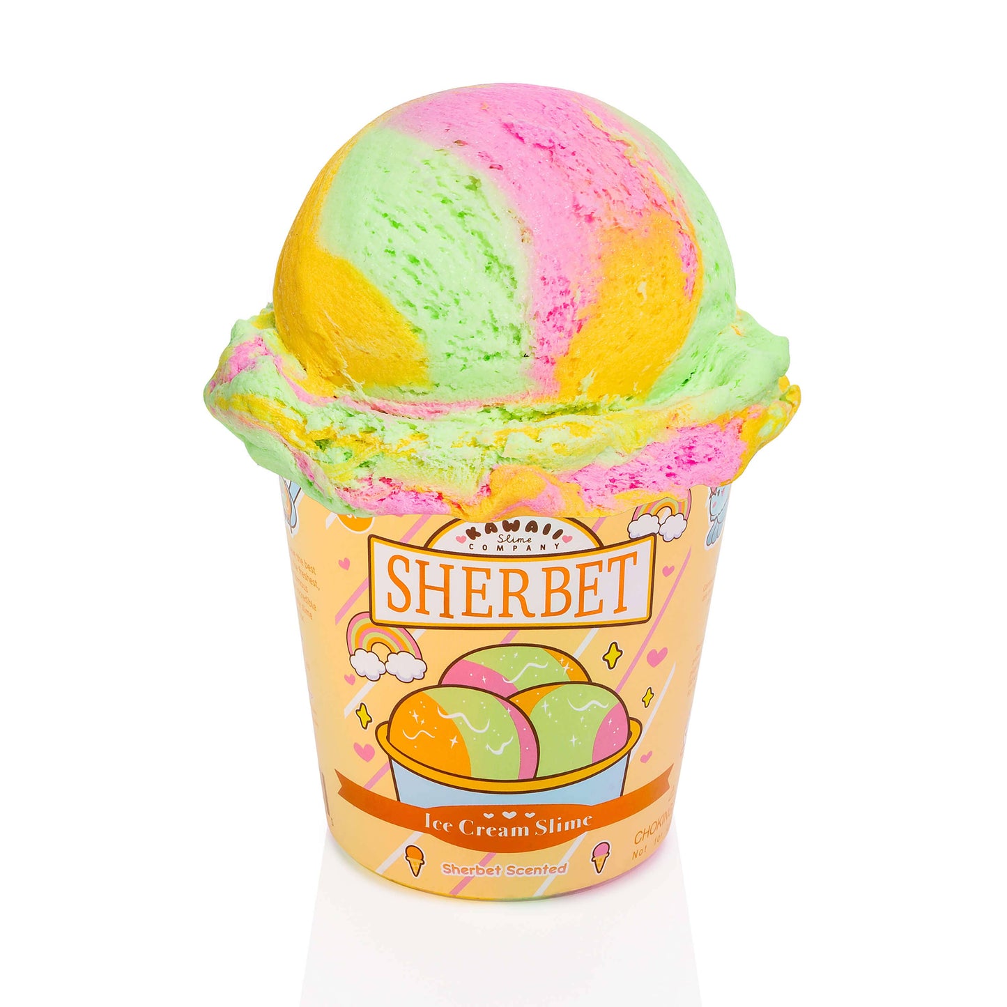 Eiscreme-Schleim mit Sorbetduft