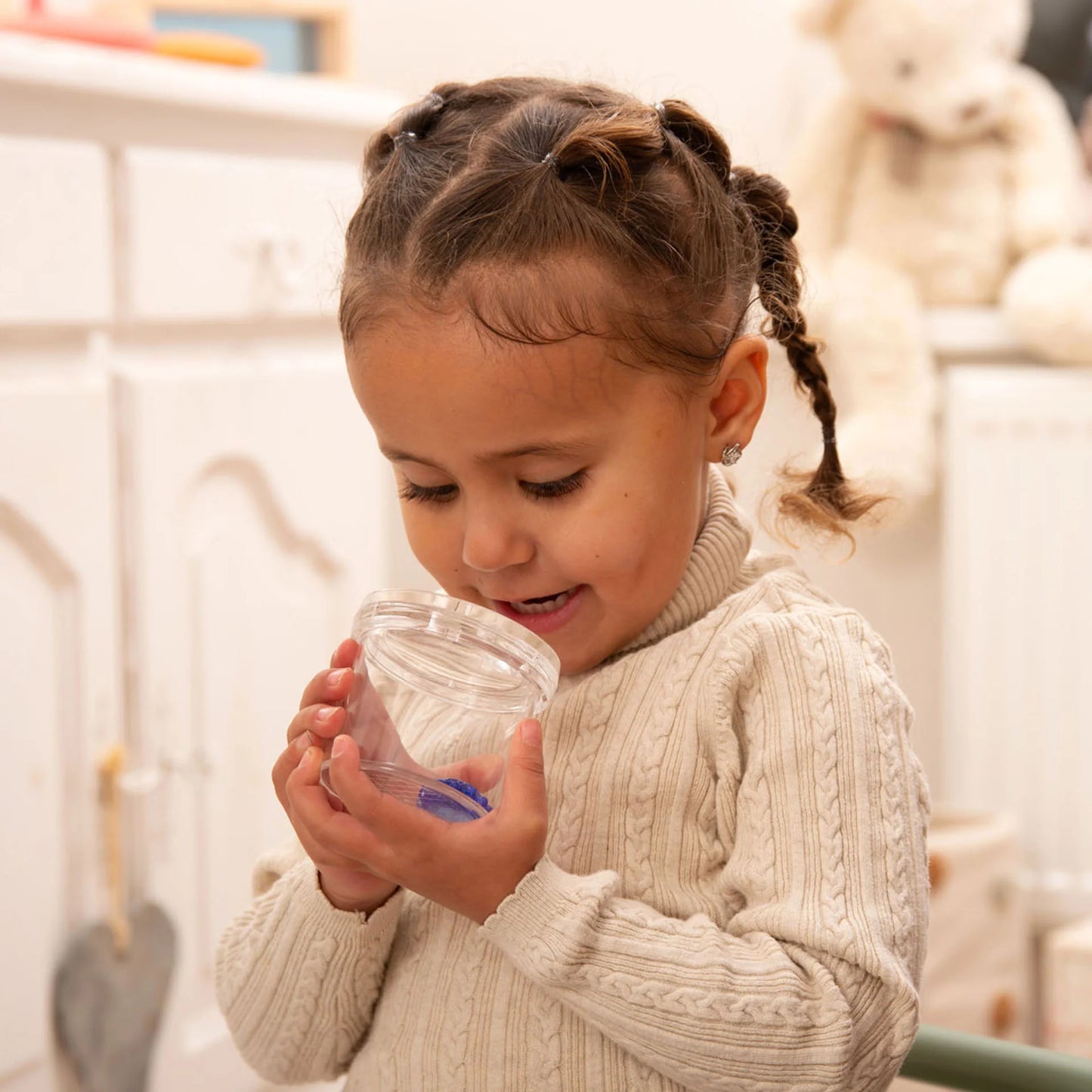 Transparentes Insektenglas