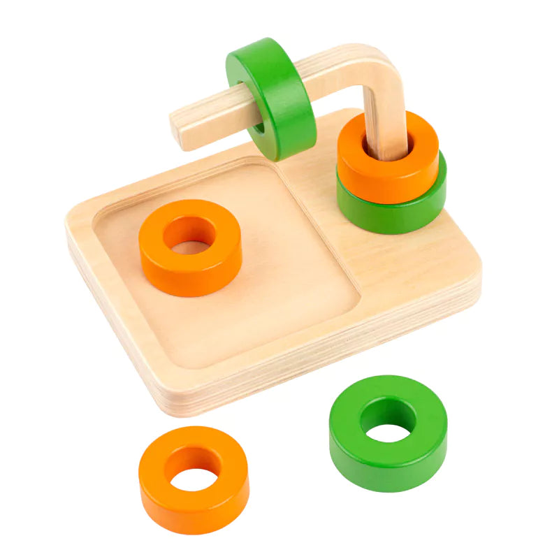 Schiebe den Ring - Montessori Spielzeug