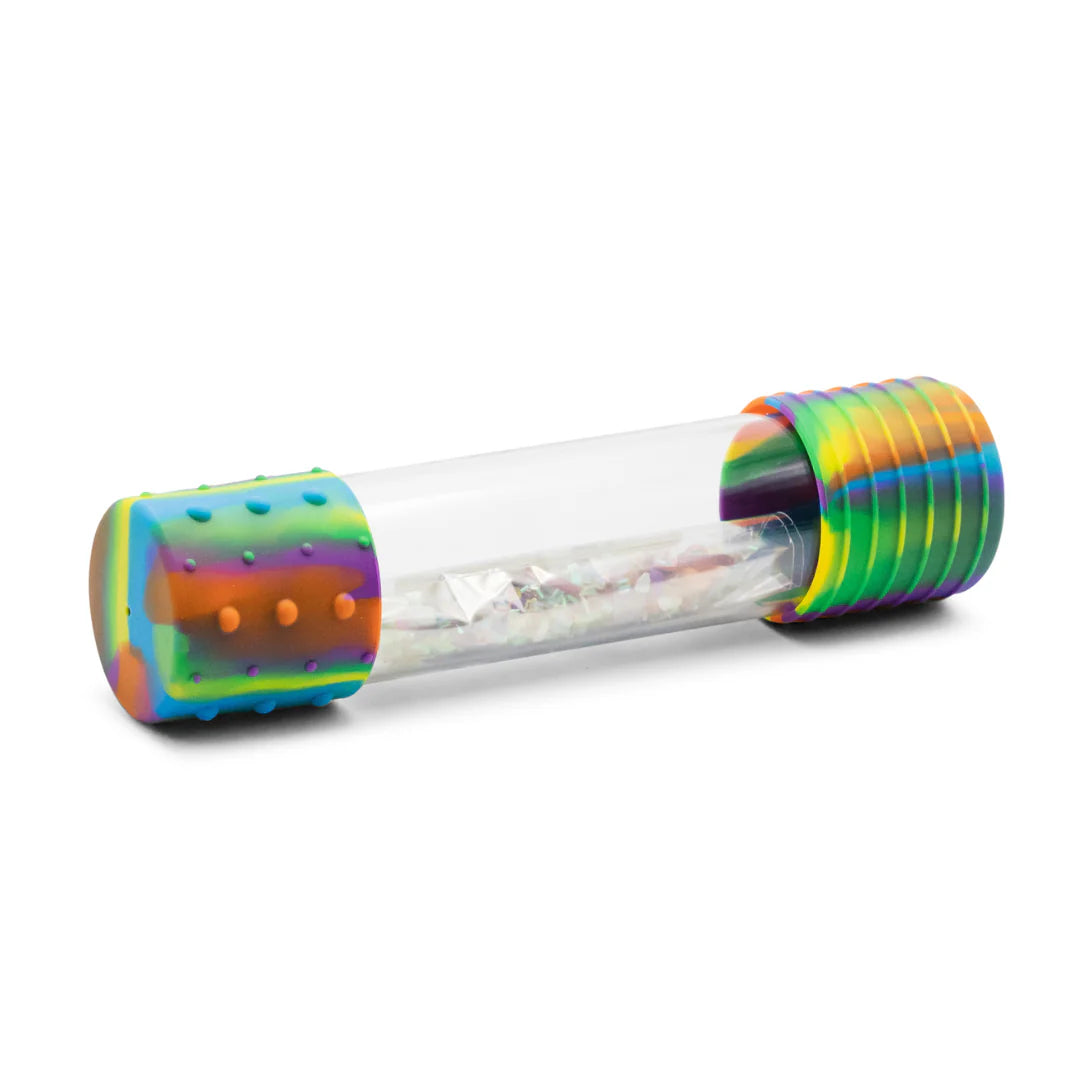 DIY Sensorische Flasche - Regenbogen