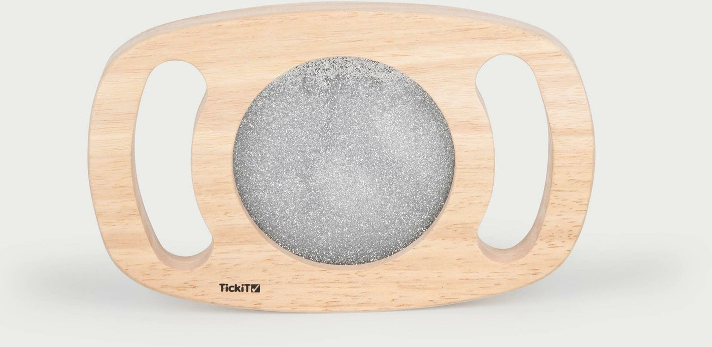 Tickit glitter paneel zilver