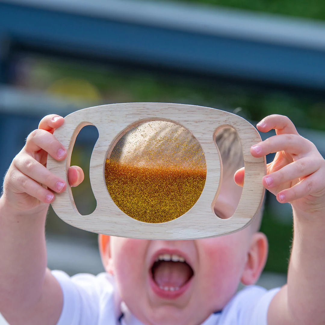 Tickit glitter paneel goud