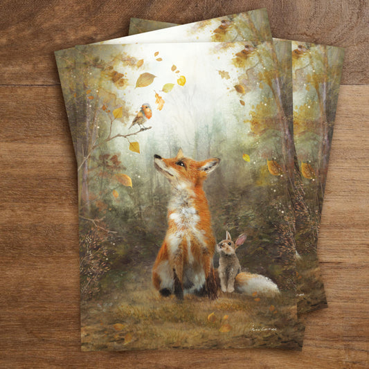 Bereit für den Herbst | Iris Esther - Postkarte