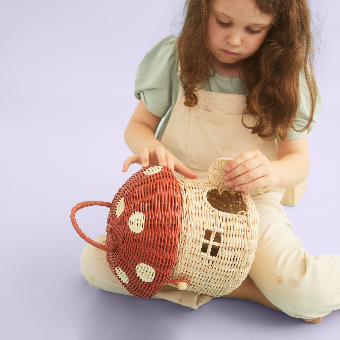 Rattan-Pilzhaus