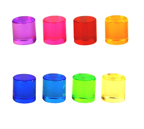 Lucent Kleine Zylinder - 16er-Set