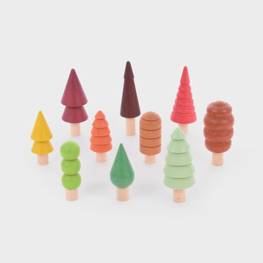 Seizoensgebonden bosbomen