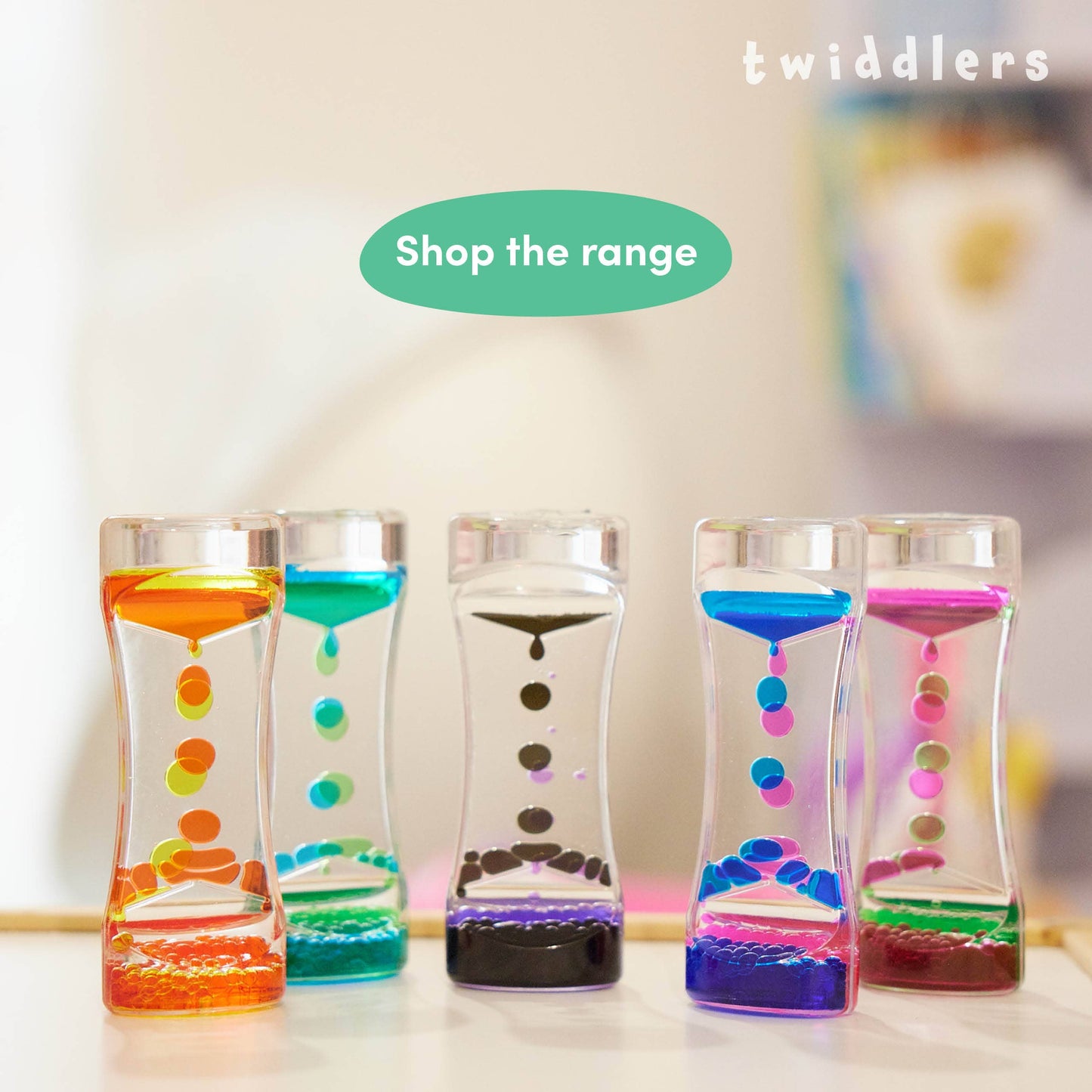 Liquid Motion Timer – Kalmerend sensorisch speelgoed