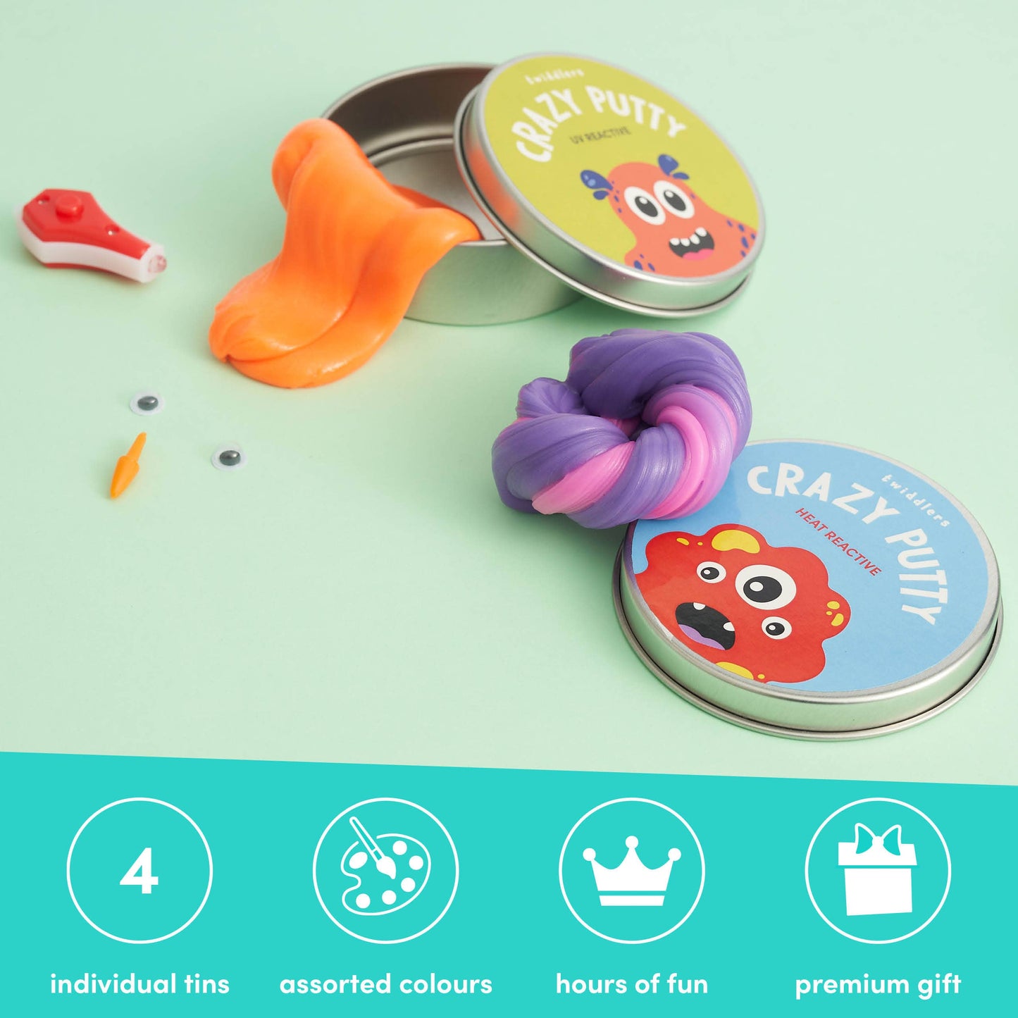 Kleur veranderende Putty