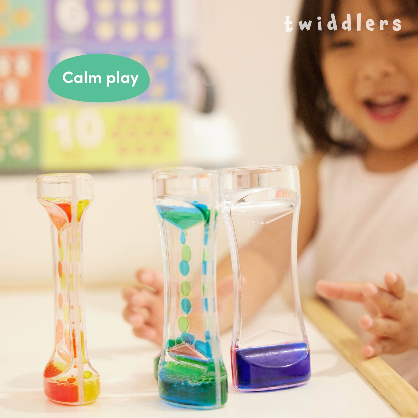 Liquid Motion Timer – Kalmerend sensorisch speelgoed