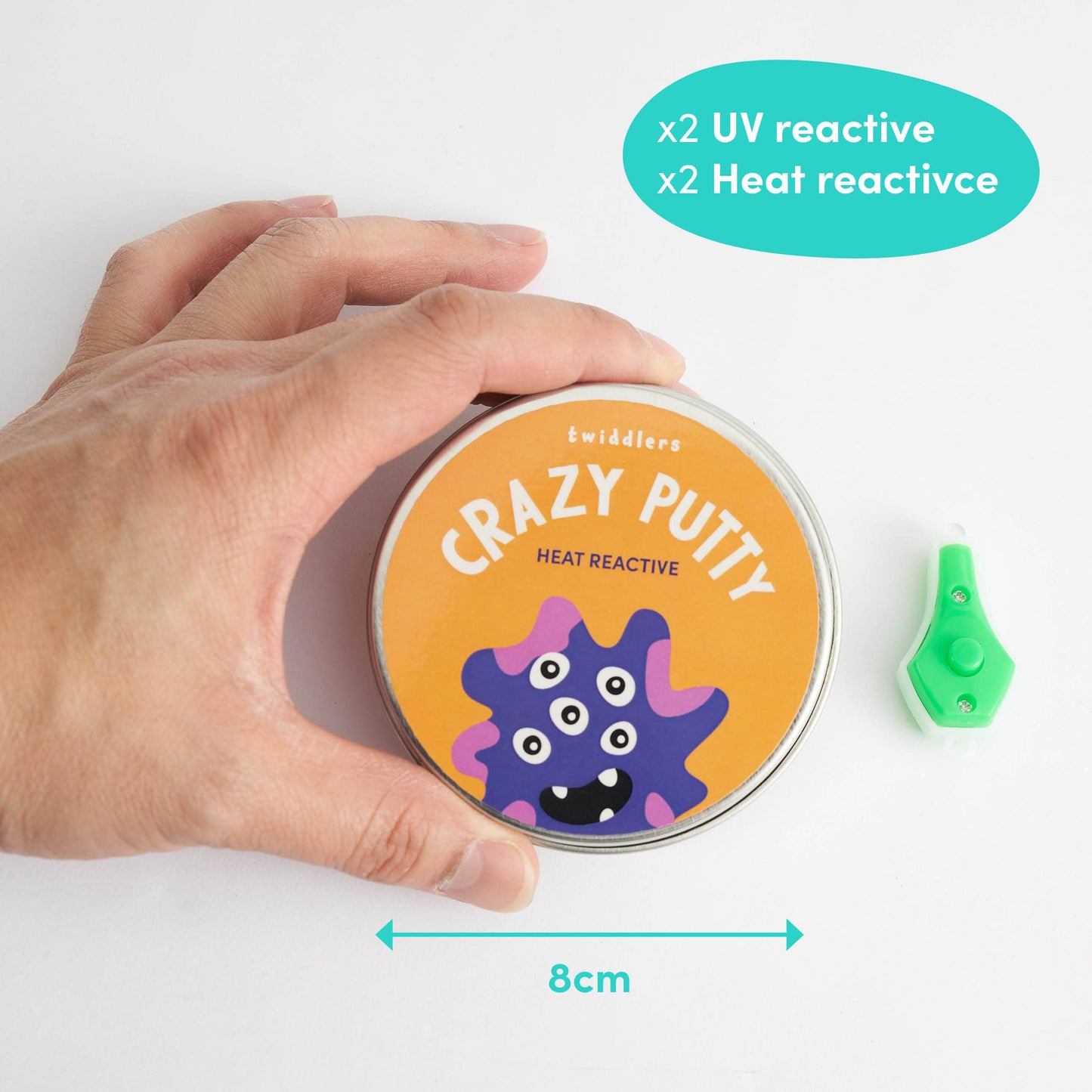 Kleur veranderende Putty