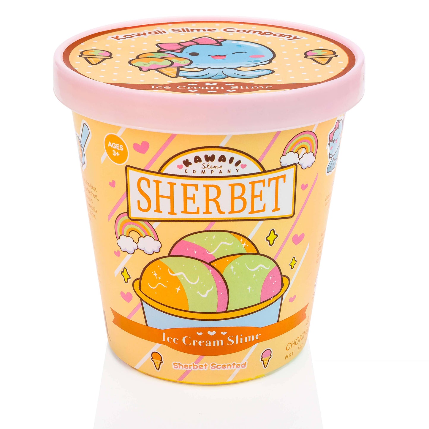 Eiscreme-Schleim mit Sorbetduft