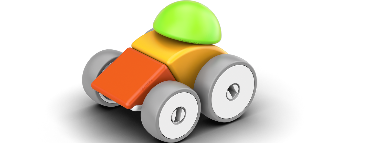 Geomag Magicube Blocks Recycled Cars 10 pcs