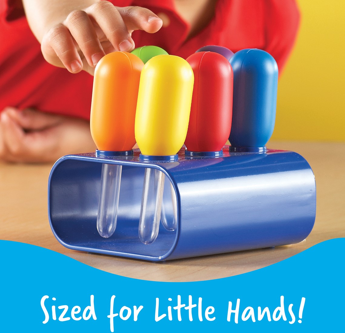 Learning Resources - Primary Science® Jumbo pipetten met standaard (6stuks)