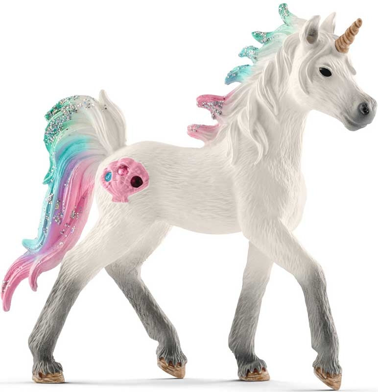 Einhorn-Set + Behälter mit Deckel
