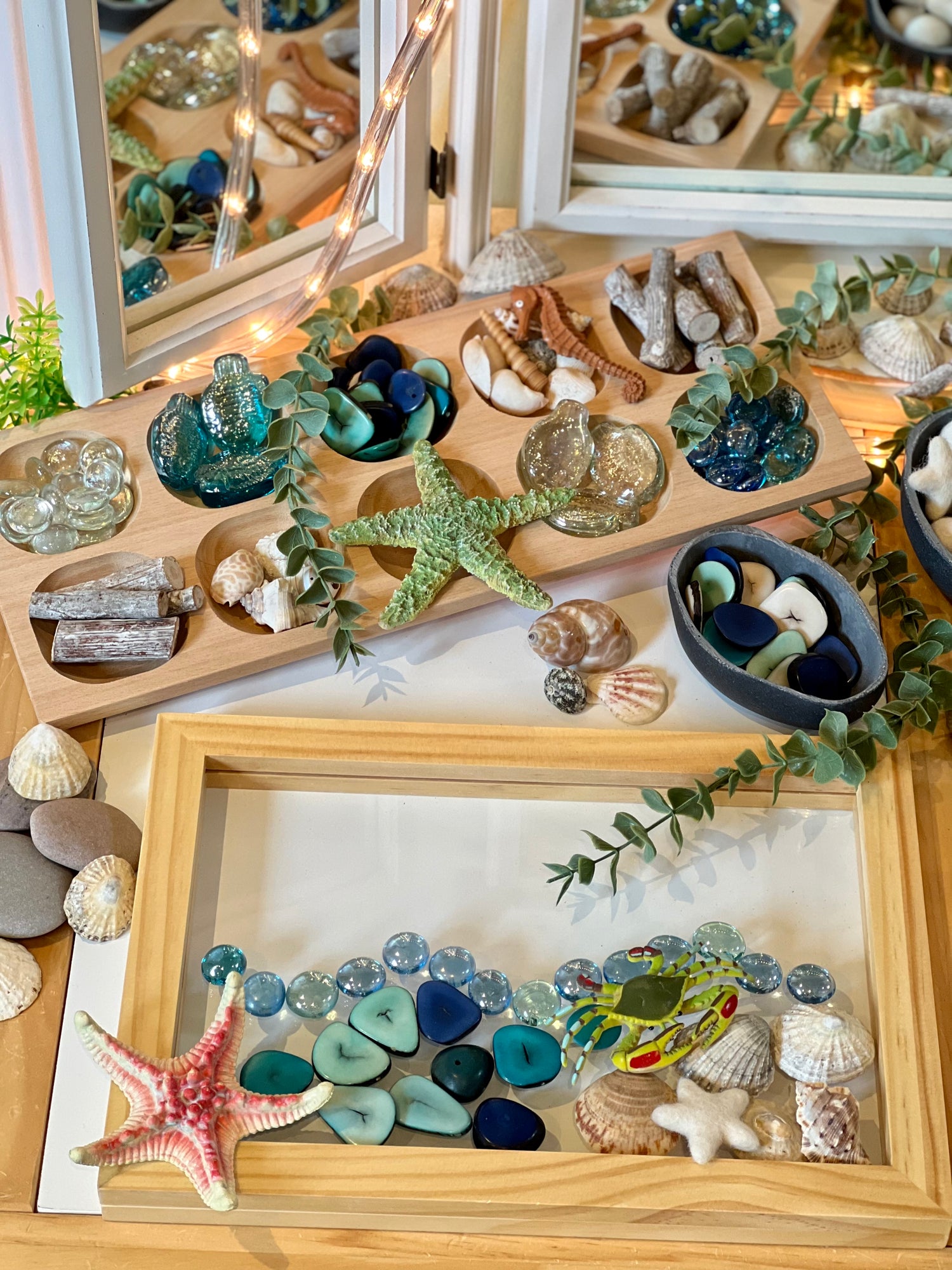 Yellow Door - Sortierschale - 10 Fächer