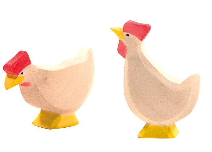 Ostheimer – Kip wit staand kop hoog | 13113