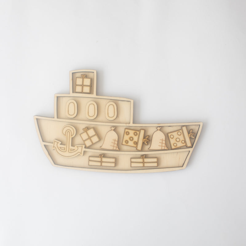 Große Füllform - Paketboot