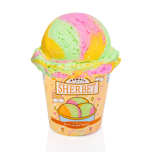 Eiscreme-Schleim mit Sorbetduft