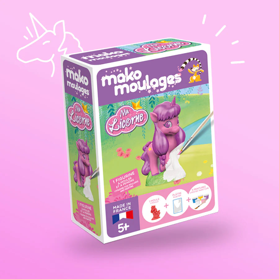 Mako Moulages - Eenhoorn lila