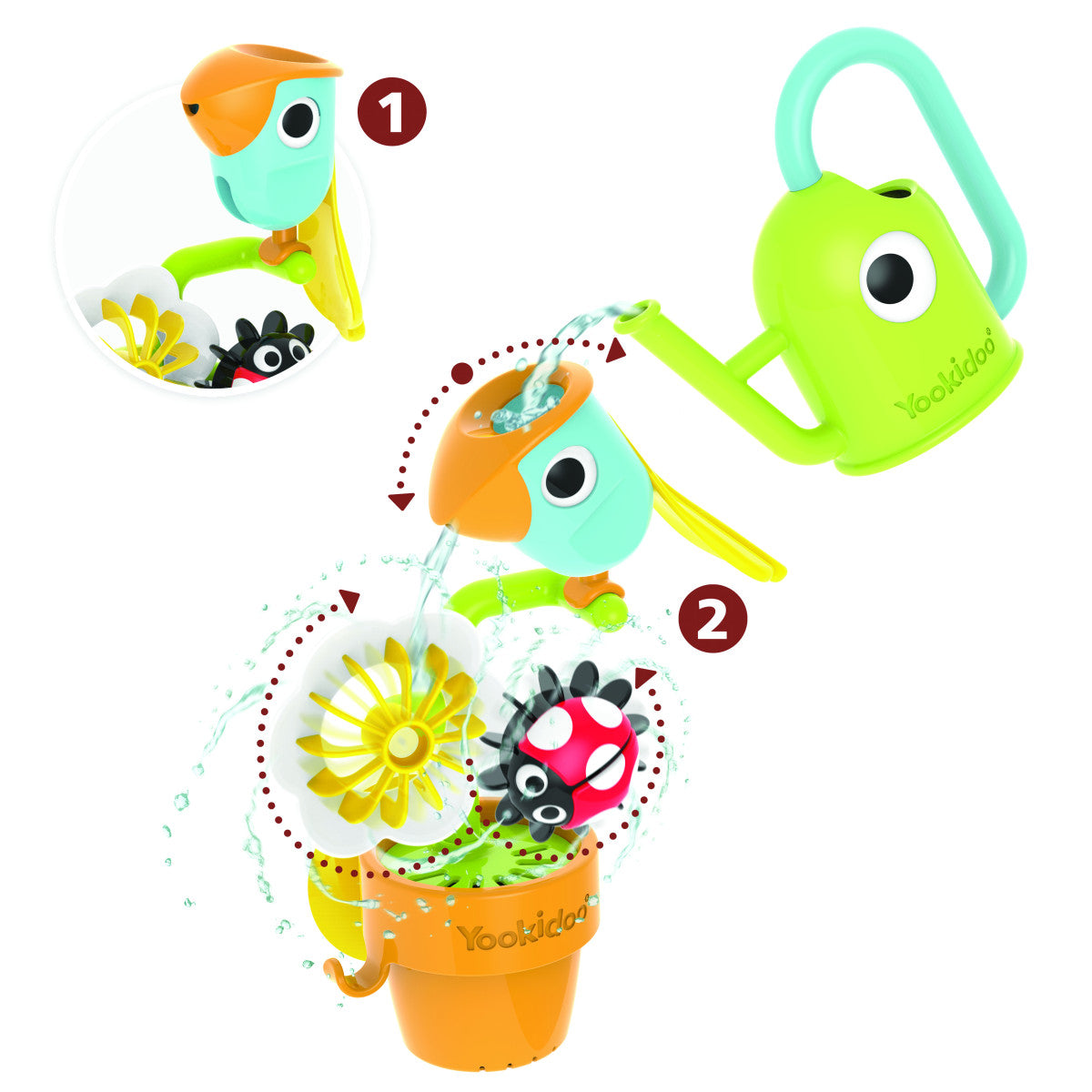 Pour 'N' Spin Tipping Bird - Yookido