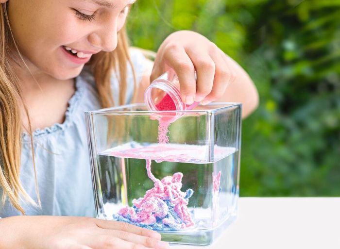 Magischer hydrophober Sand