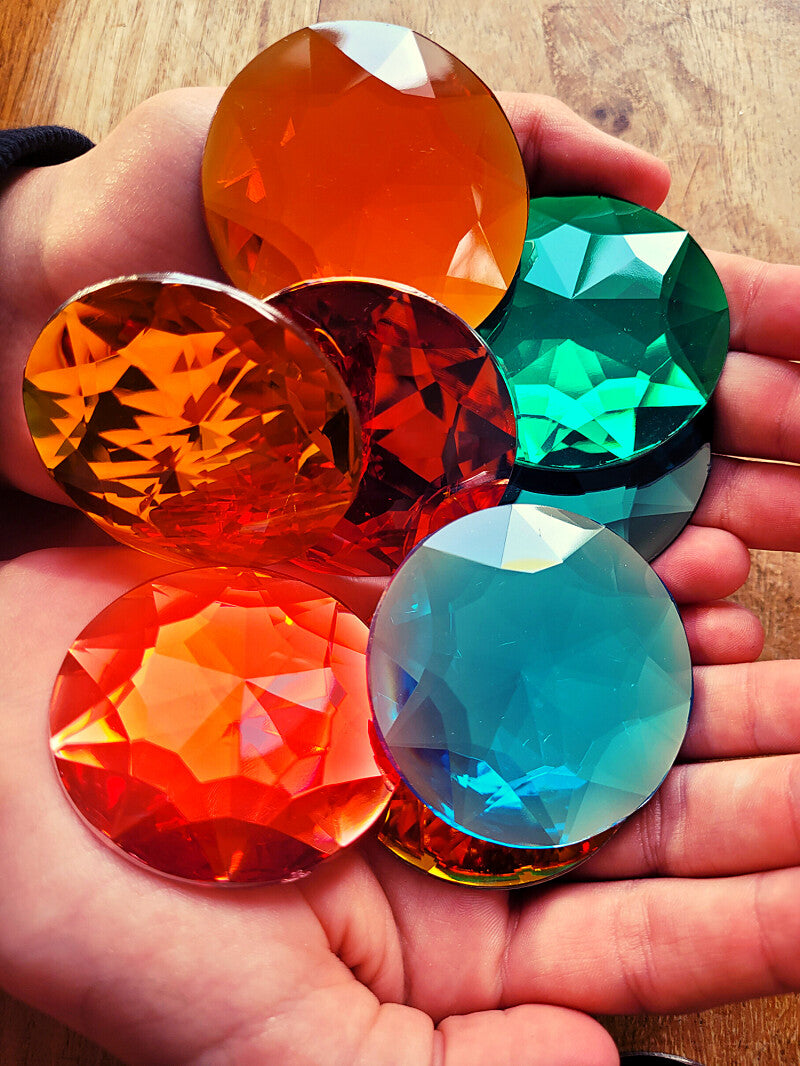 Bauspiel Große Glitzersteine ​​– 25 Stück