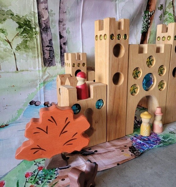 Bauspiel - Märchenschloss | 10 Stück