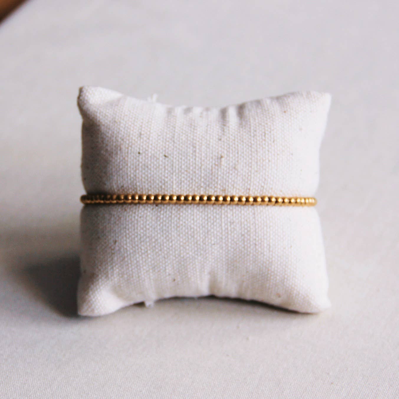 Stalen kralenarmband „Small” - goud