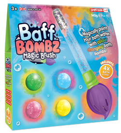 Zauberstab mit 4 Badebomben