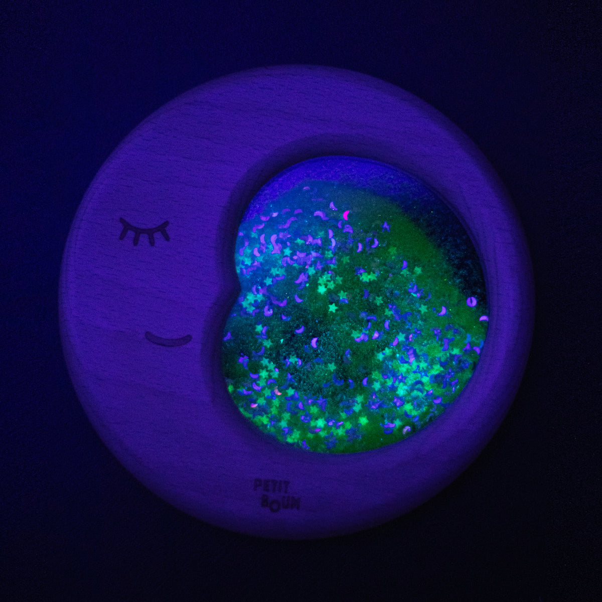 Sensorische maan in het donker ( glow in the dark)