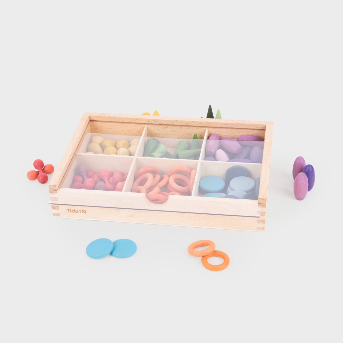Tickit Houten Schatten Sorteerset