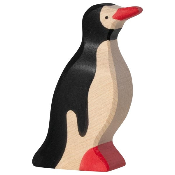 Holztiger Pinguin | Kopf nach vorne | 80213