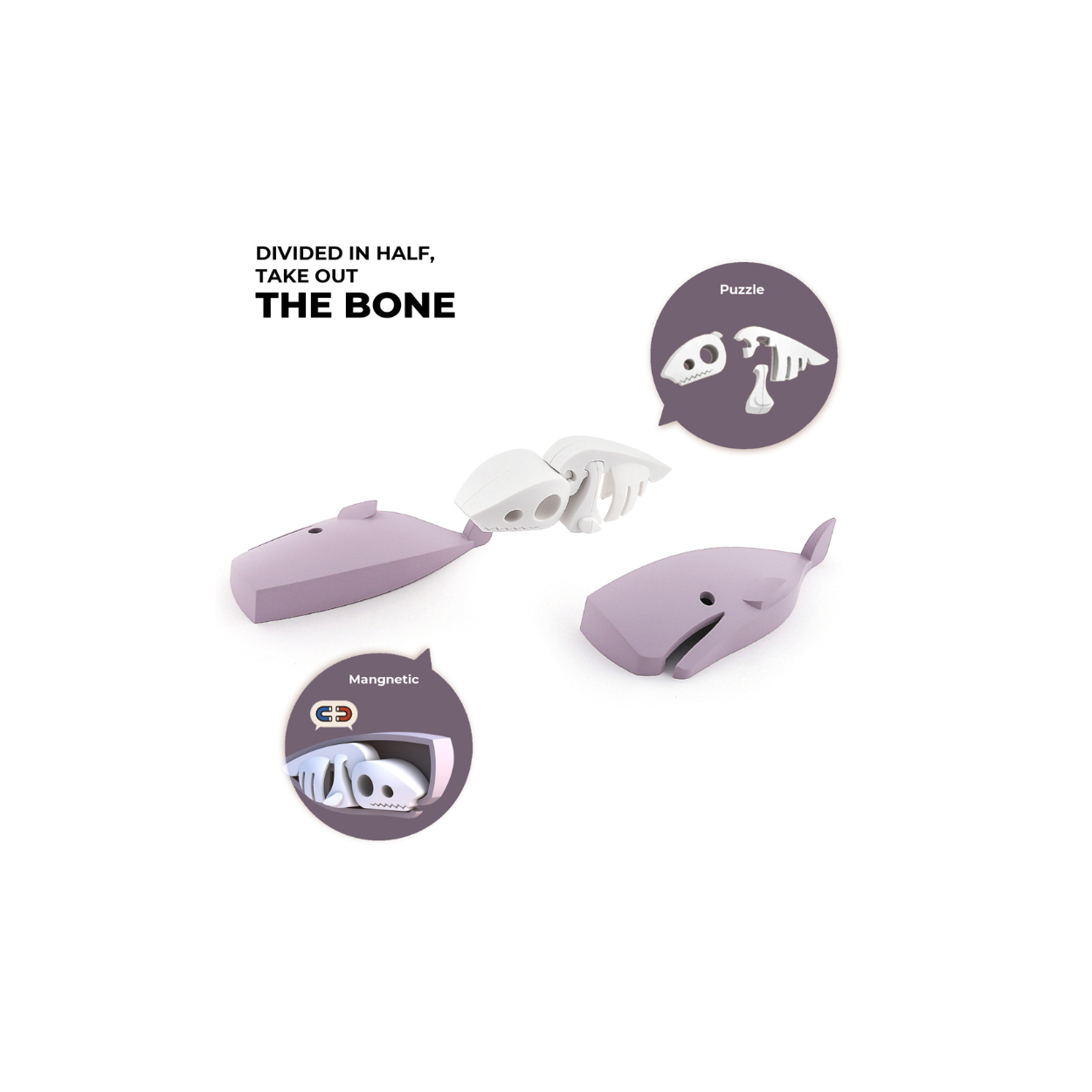 Halftoys – Ozean – Wal