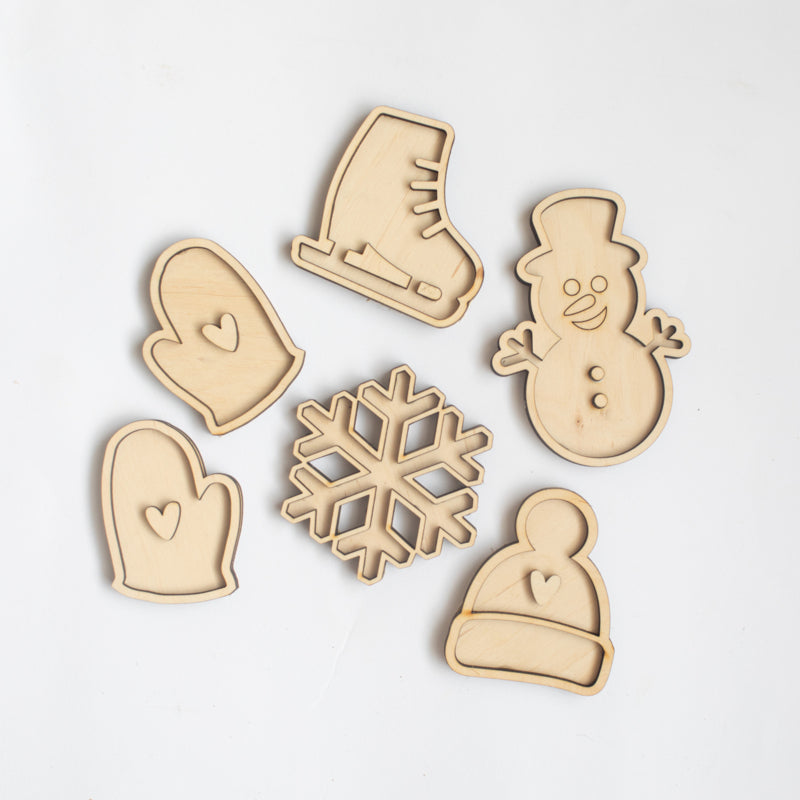 Füllformen Mini-Set - Winter