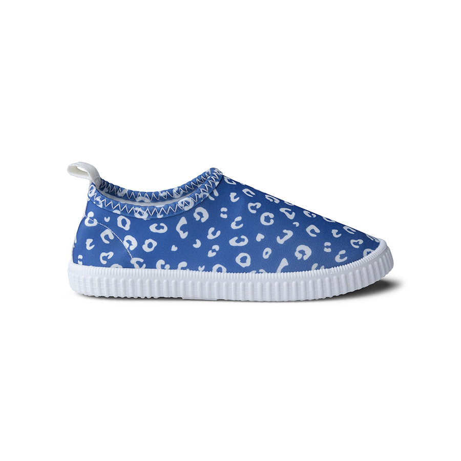 Wasserschuhe Blauer Panther-Print - Größe 19-33