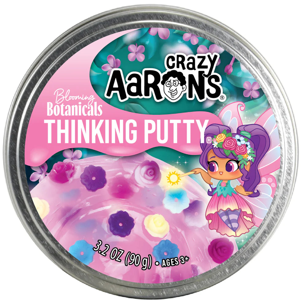 Crazy Aaron’s Thinking Putty Blooming Botanicals – Kleurveranderende Putty.