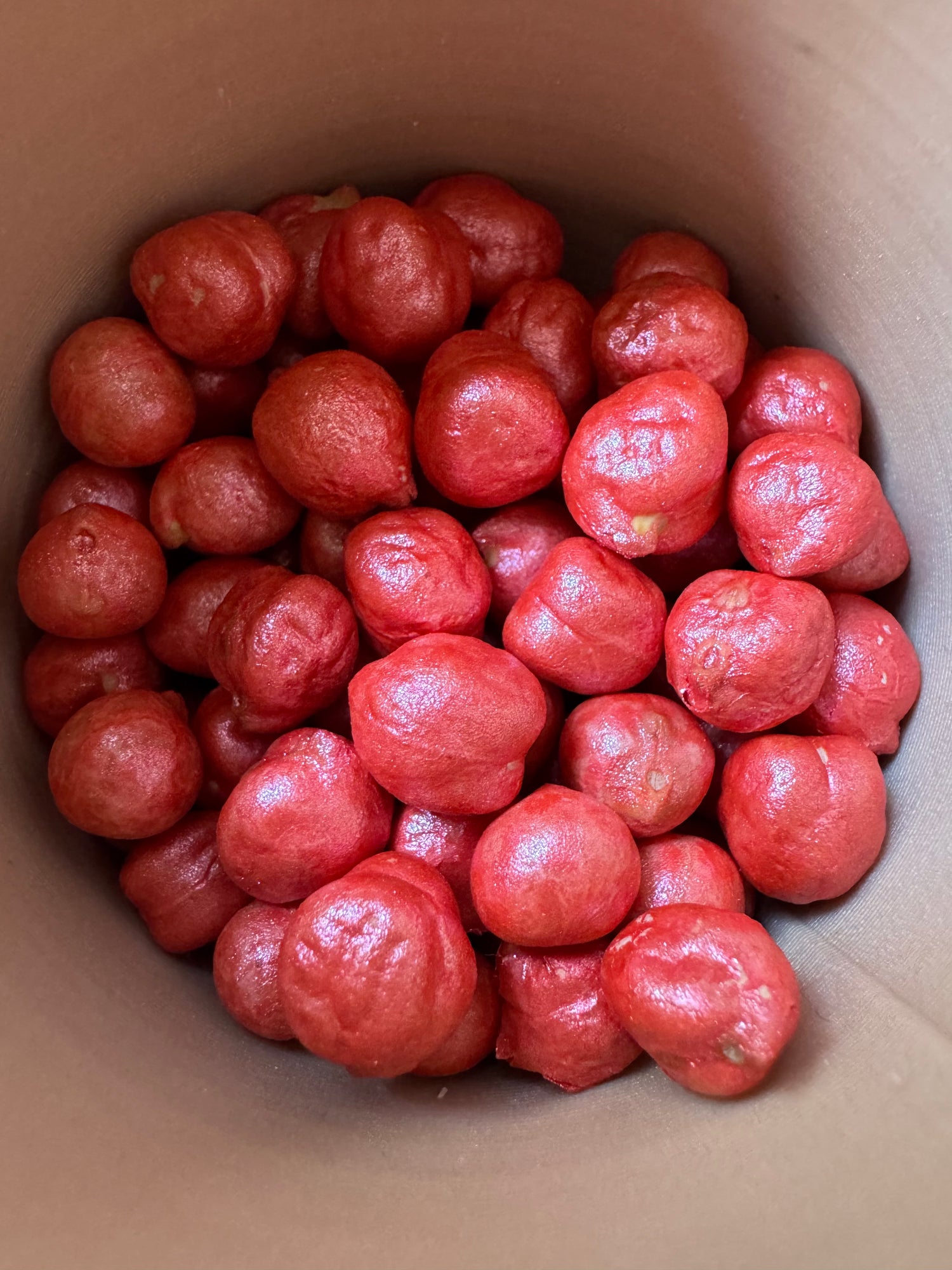 Sensorische Speelparels - Rood