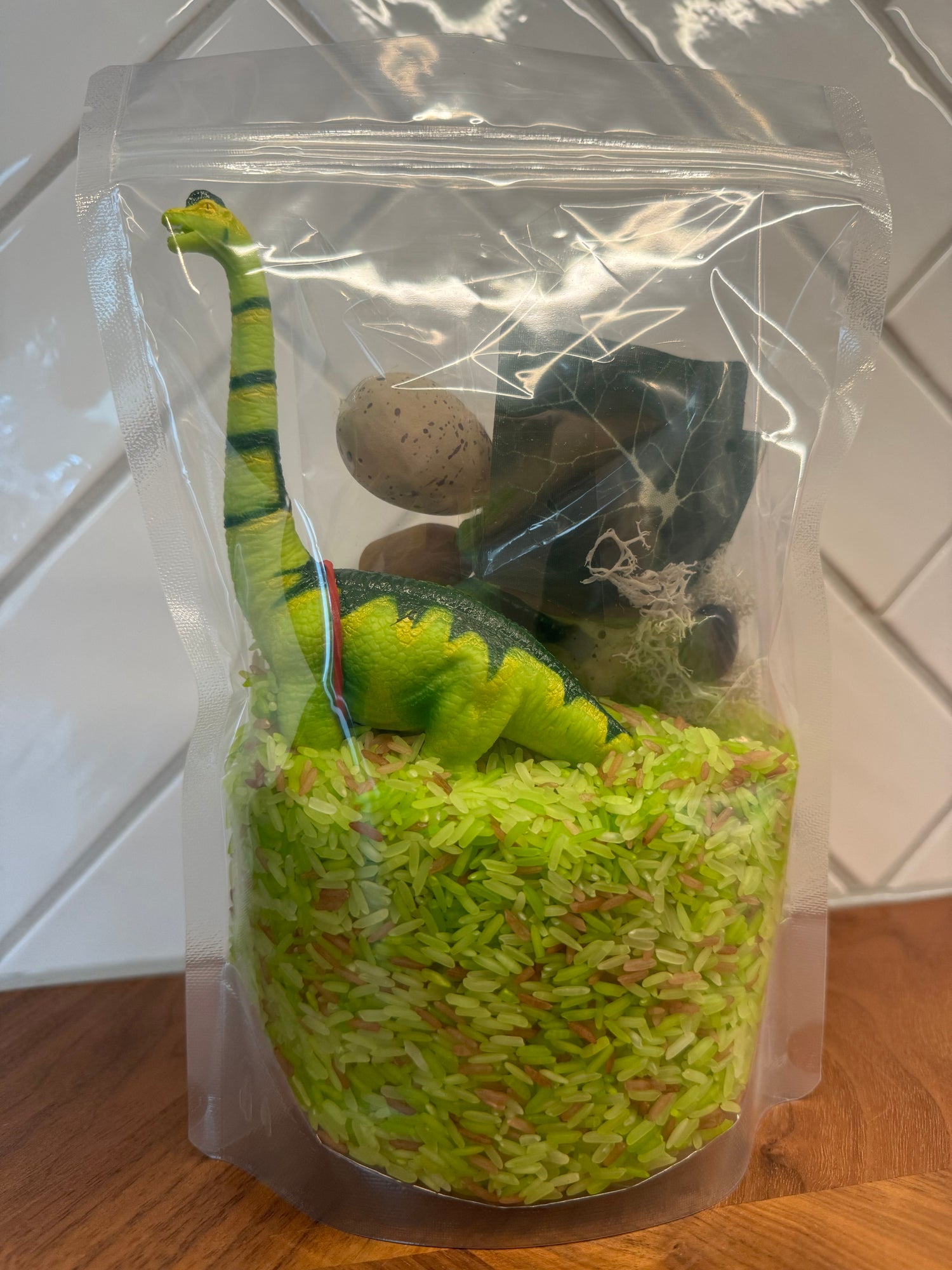 Sensorisches Mini-Set Dinosaurier