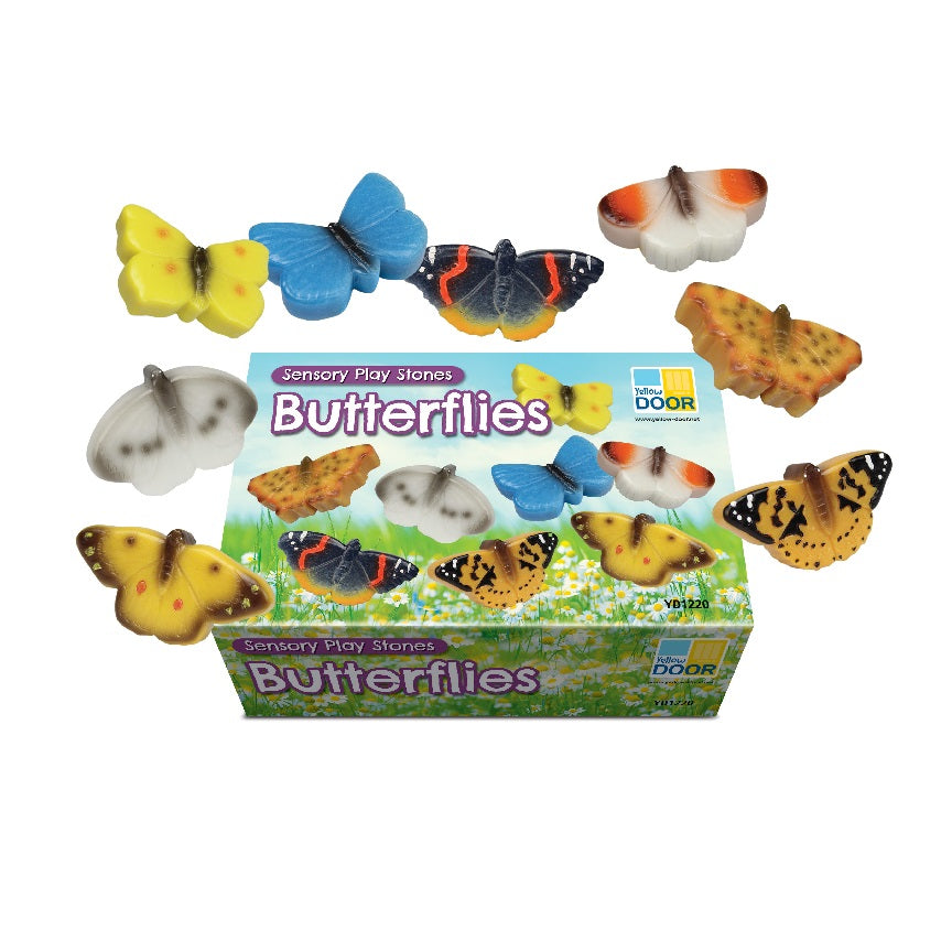 Sensorische Spielsteine ​​| Schmetterlinge