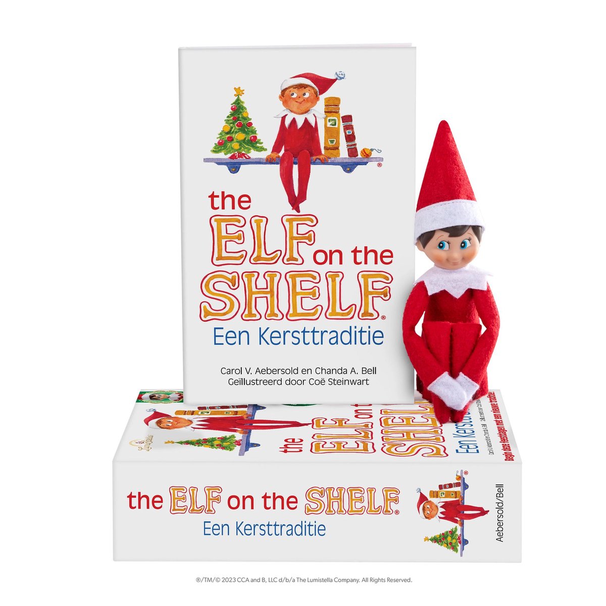 Elf on the Shelf – Buch und Elf (Niederländisch)