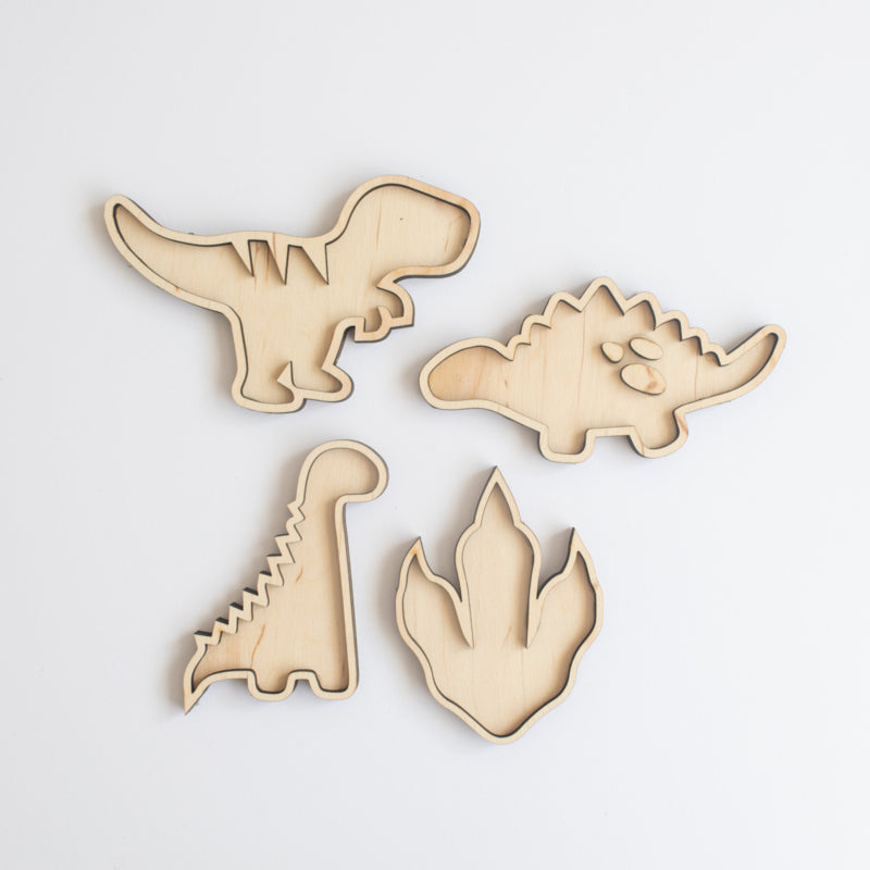 Füllformen Mini-Set - Dinosaurier