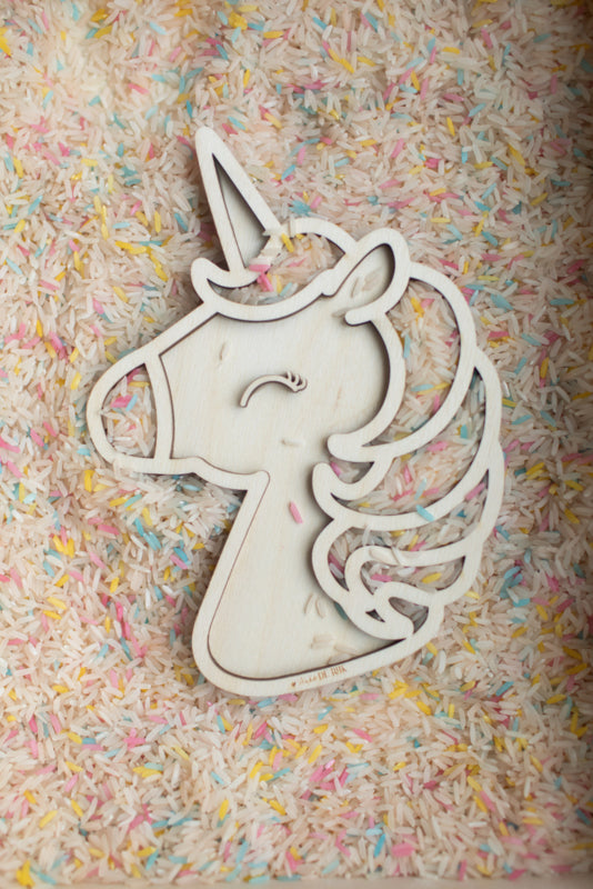 Große Füllform - Einhorn