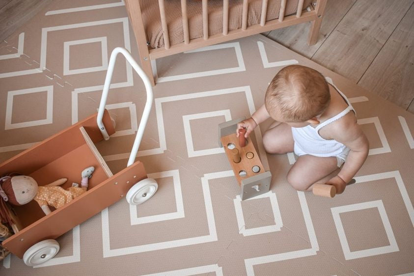 Evoli – Moderne Blöcke | Desert Sand - Spielmatte