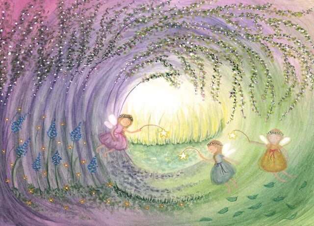 Fairies | Bijdehansje ansichtkaart