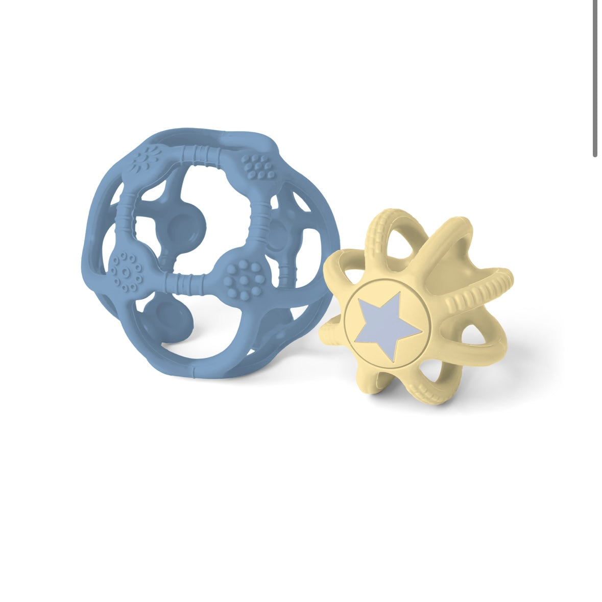 Little L – Set mit 2 Sensorikbällen – Rosa und Blau