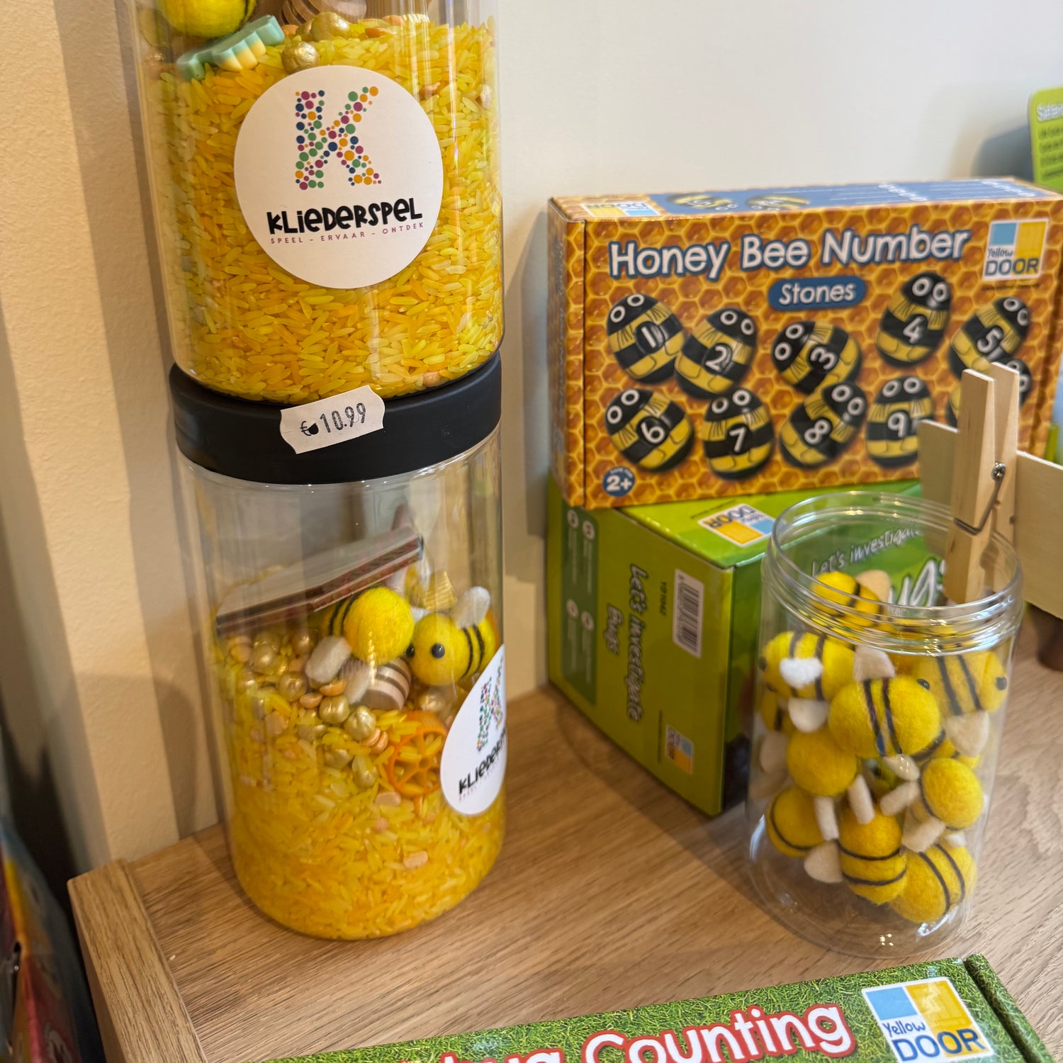 Speelpot mini | Honingbij