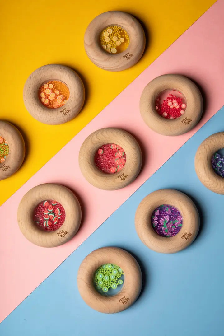 Petit Boum - Sensorischer Donut - Aubergine