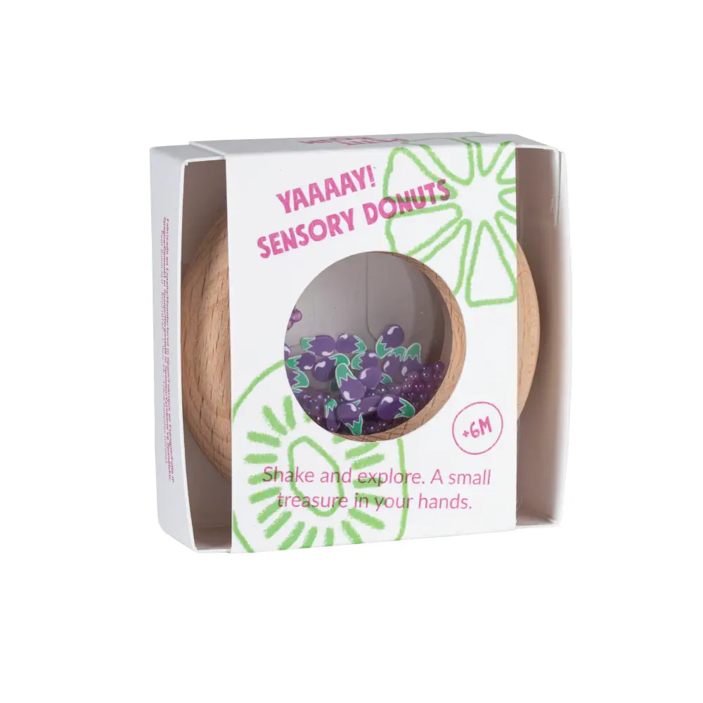 Petit Boum - Sensorischer Donut - Aubergine
