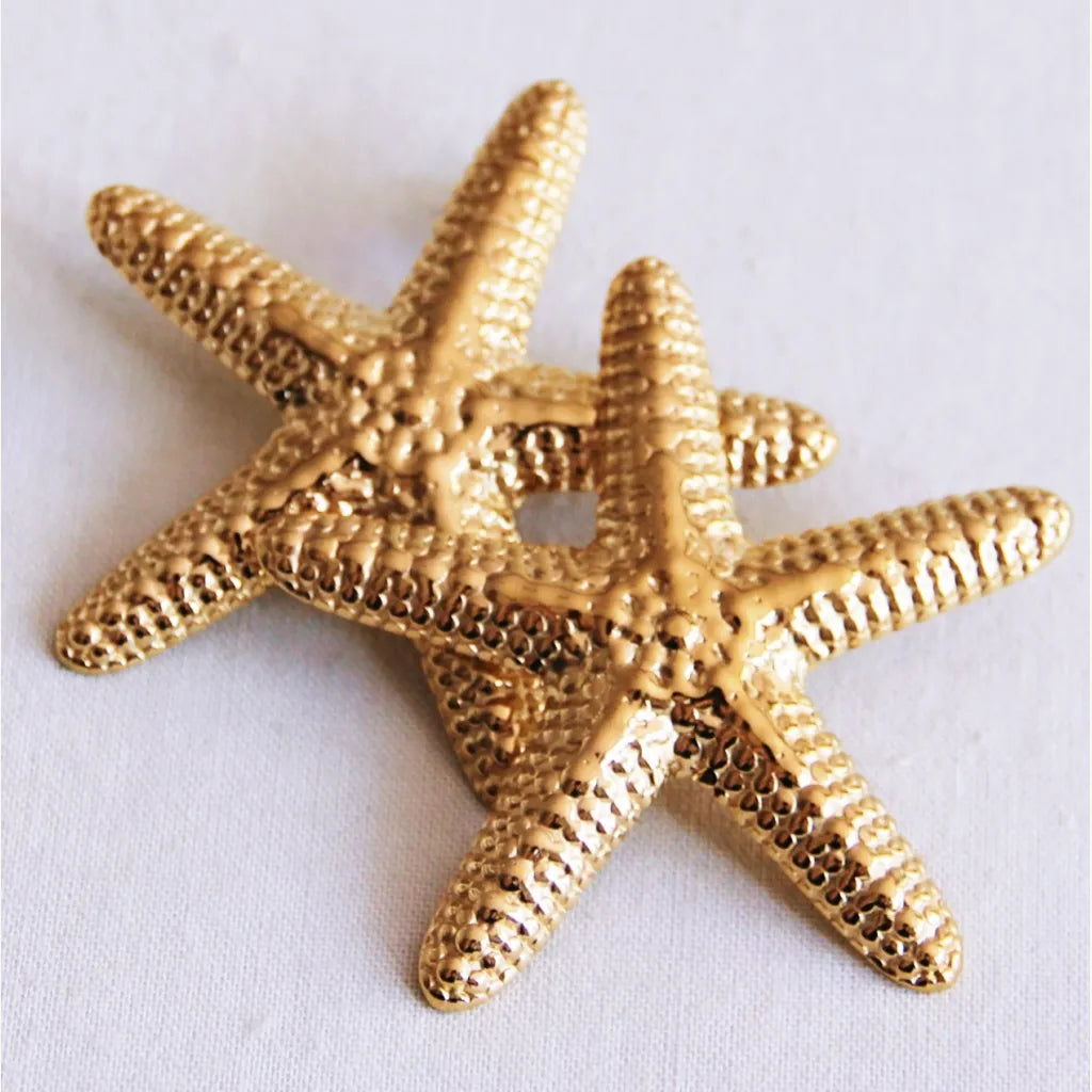 Statement oorbel Zeester XL